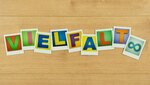 Vielfalt Schriftzug