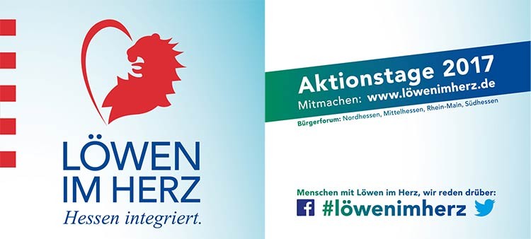 Titelseite Löwen im Herz - Aktionstage